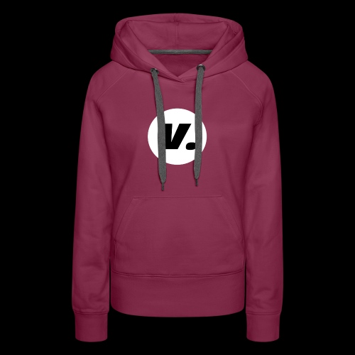 Ventura Black V Logo - Vrouwen Premium hoodie