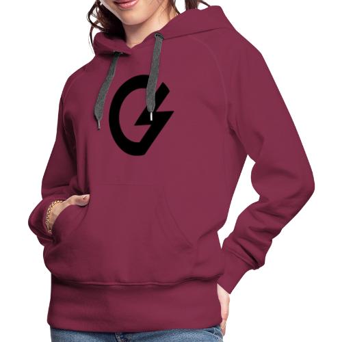 Giacomini Lab - Logo - Felpa con cappuccio premium da donna