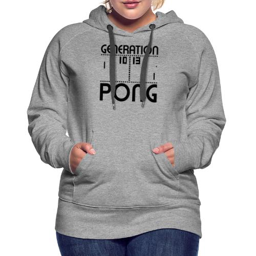 Generation PONG - Frauen Premium Hoodie
