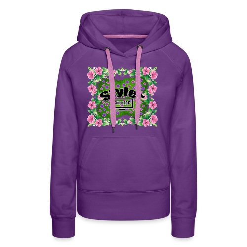 Styler Bloemen Design - Vrouwen Premium hoodie