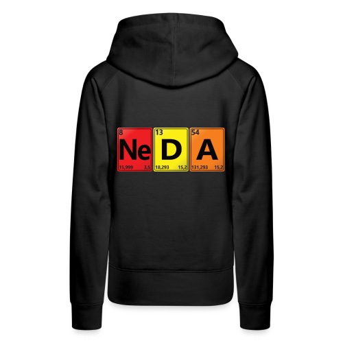 NEDA - Dein Name im Chemie-Look - Frauen Premium Hoodie