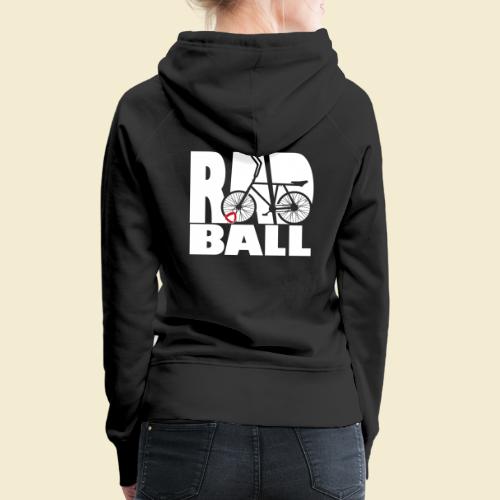 Radball | Typo - Frauen Premium Hoodie