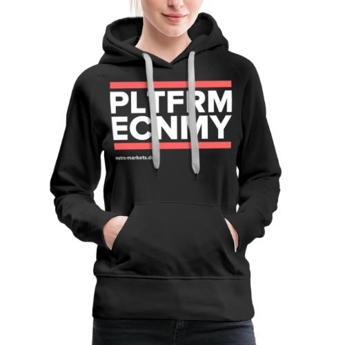 PLTFRMECNMY - Women's Premium Hoodie