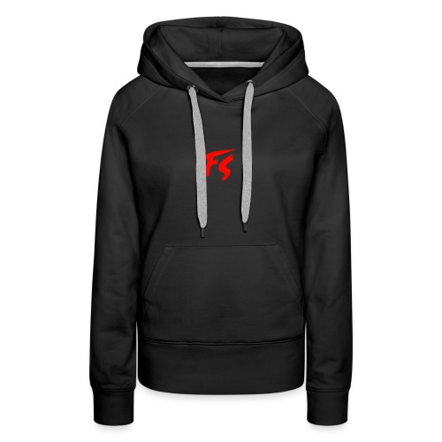FS Logo rood - Vrouwen Premium hoodie