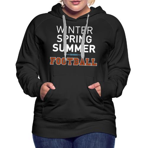 4 Seasons - American Football - Frauen Premium Hoodie