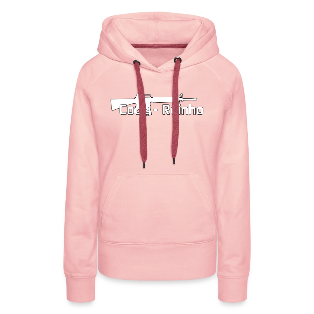 Armonogeek - Sweat-shirt à capuche Premium pour femmes rose cristal