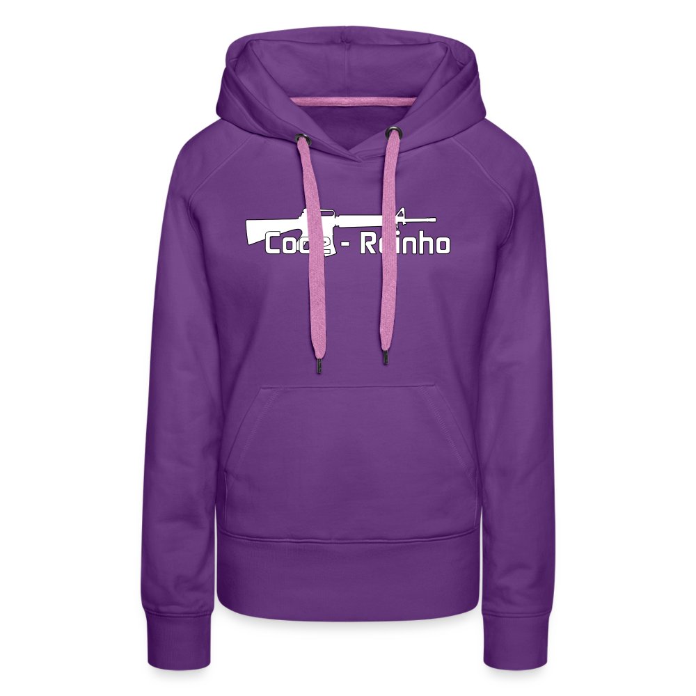 Armonogeek - Sweat-shirt à capuche Premium pour femmes violet