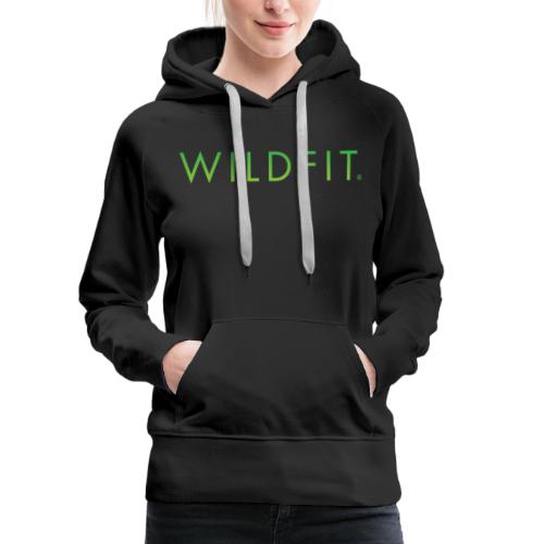 Wildfit Logo Grün - Frauen Premium Hoodie