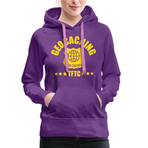 geocaching - 1000 caches - TFTC / 1 color - Frauen Premium Hoodie