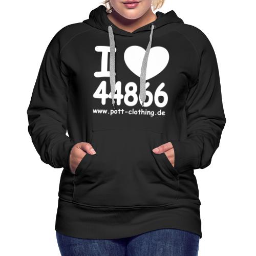 I LOVE 44866 - Frauen Premium Hoodie