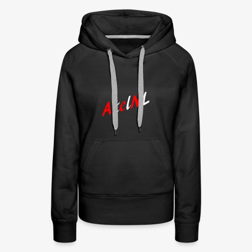 AxelNL - ROOD - Vrouwen Premium hoodie