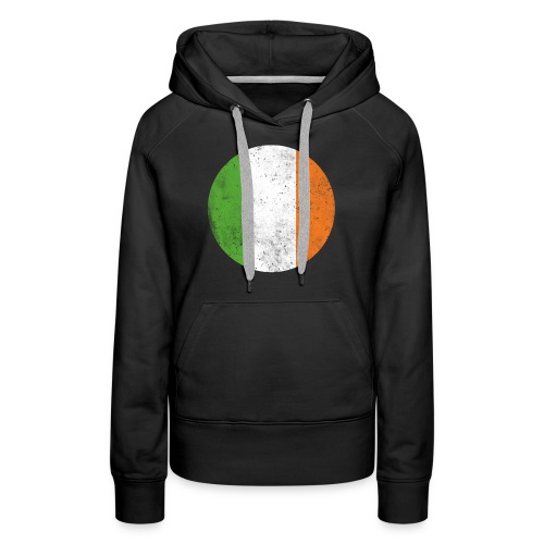 Irische Flagge St. Patrick's Day Retro - Frauen Premium Hoodie