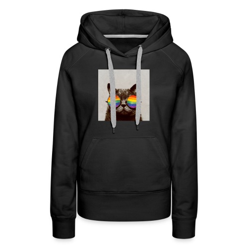 rainbowcat - Vrouwen Premium hoodie
