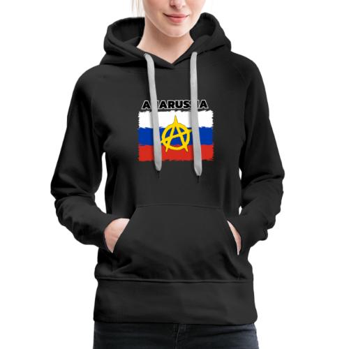 Anarussia Russia Flag Anarchy - Frauen Premium Hoodie
