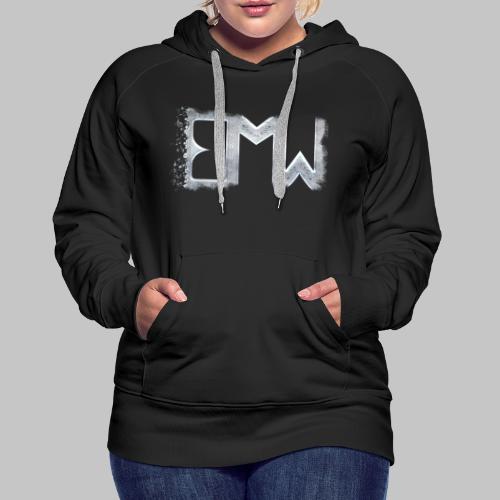 EMW Logo White Cut - Women's Premium Hoodie