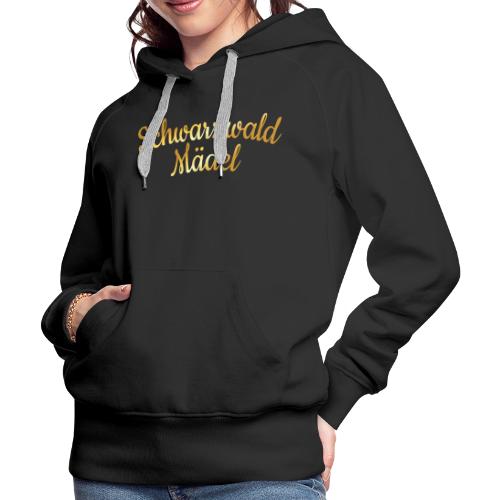 Schwarzwald Mädel (Goldgelb) - Frauen Premium Hoodie