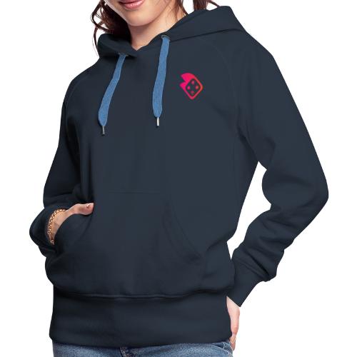 Team Nature + Logo - Sweat-shirt à capuche Premium Femme