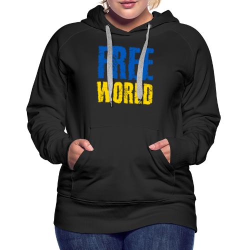 FREE WORLD - Frauen Premium Hoodie