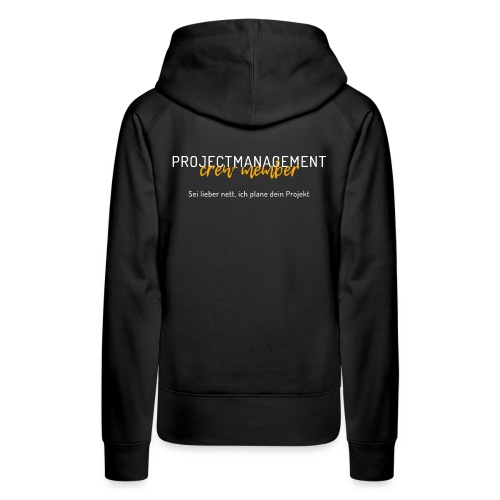 Media Favoriten Projectmanagement Crew Member - Frauen Premium Hoodie
