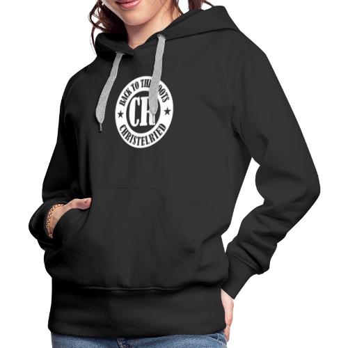 Logo back to the roots_we - Frauen Premium Hoodie