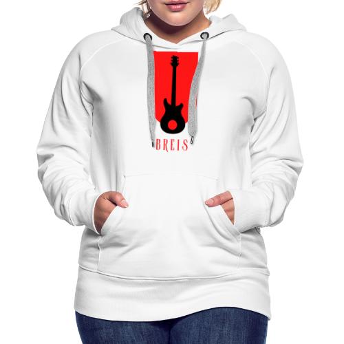 Breis rock merchandising - Sudadera con capucha premium para mujer