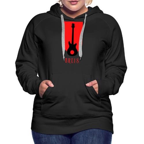 Breis rock merchandising - Sudadera con capucha premium para mujer