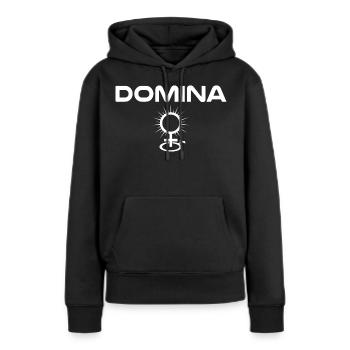 Mistress Dominatrix - Women’s Premium Organic Hoodie - black - Front - Julia (174cm)