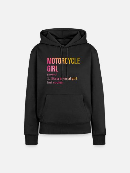 Motorcycle Motorcycle Motorcycle - Women’s Premium Organic Hoodie - black
