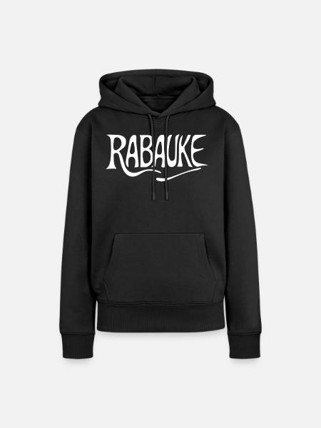 Rabauke - Frauen Premium Bio Hoodie - Schwarz