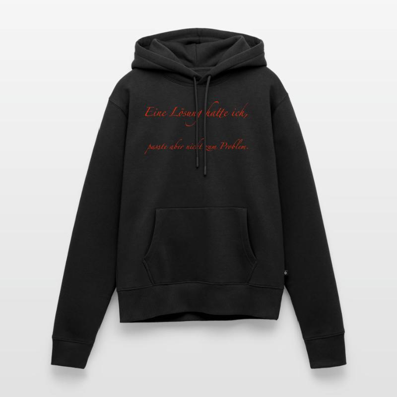 J’avais une solution Sweat à capuche Premium bio Femme