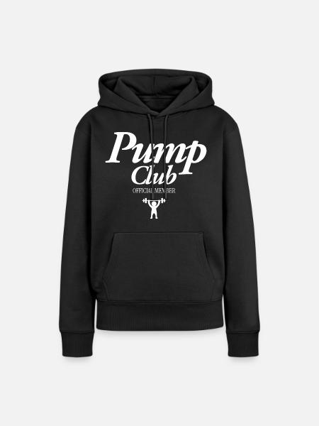 Pump Club - Frauen Premium Bio Hoodie - Schwarz
