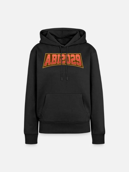 Abi 2029 - Frauen Premium Bio Hoodie - Schwarz