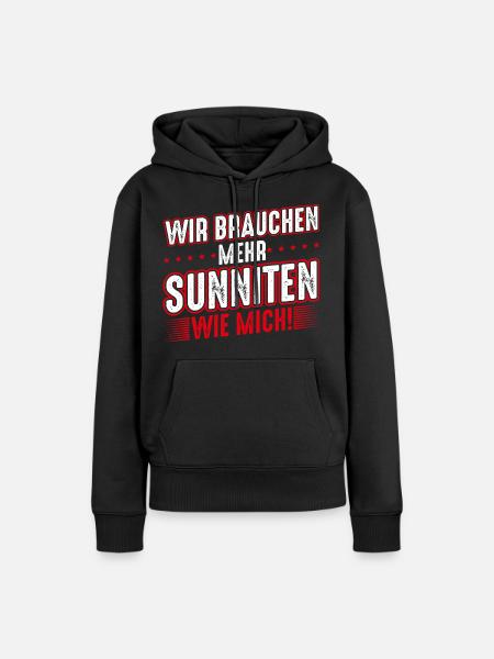 Hatay Sunniten Antakya - Frauen Premium Bio Hoodie - Schwarz