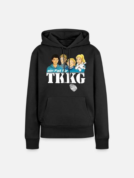 TKKG Ein Fall Für TKKG Mit Fingerabdruck - Frauen Premium Bio Hoodie - Schwarz