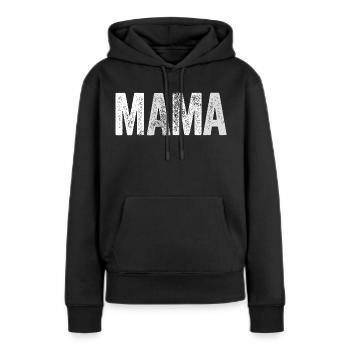 Mom Mom Mom Mother's Day Gift - Women’s Premium Organic Hoodie - black - Front - Julia (174cm)
