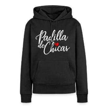 Padilla de Chicas Bride's Gang Bridesmaid Wedding - Women’s Premium Organic Hoodie - black - Front - Julia (174cm)