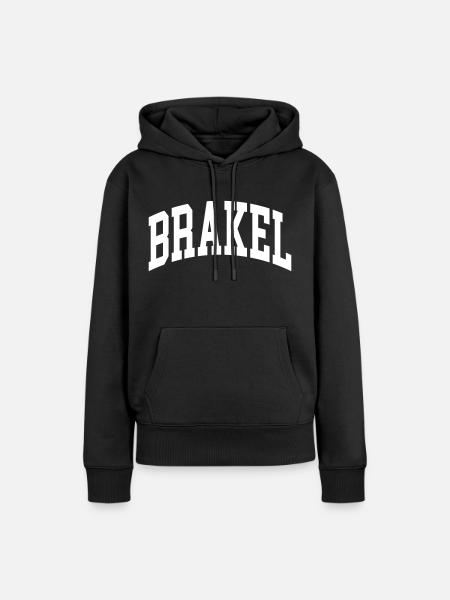 Brakel - Frauen Premium Bio Hoodie - Schwarz