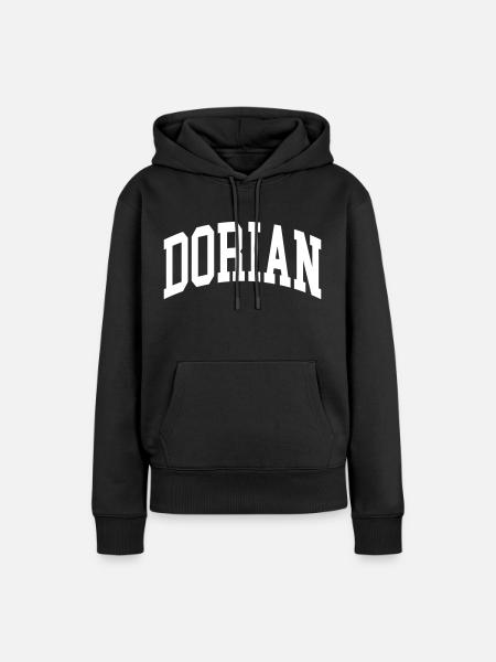 Dorian - Frauen Premium Bio Hoodie - Schwarz