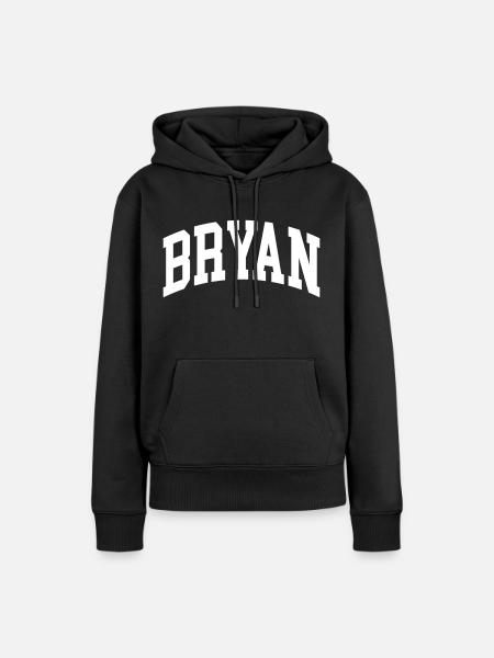 Bryan - Frauen Premium Bio Hoodie - Schwarz