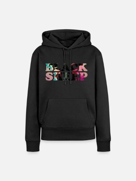 Black Sheep - Frauen Premium Bio Hoodie - Schwarz