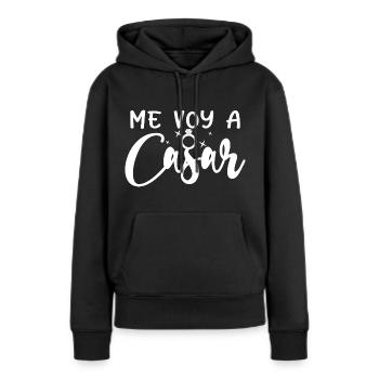 Me Voy A Casar I'm Getting Married Wedding Engaged - Women’s Premium Organic Hoodie - black - Front - Julia (174cm)
