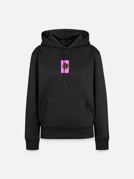 Soft ice cream - Women’s Premium Organic Hoodie - black