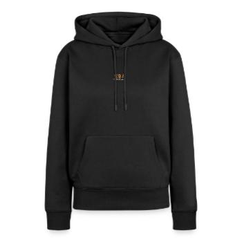 1997 Vintage Meilenstein Retro - Frauen Premium Bio Hoodie - Schwarz - Vorne - Julia (174cm)