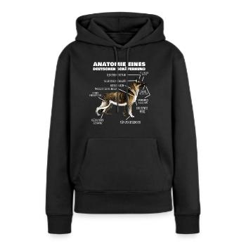 German Shepherd Dog Owner Dog Owner - Women’s Premium Organic Hoodie - black - Front - Julia (174cm)
