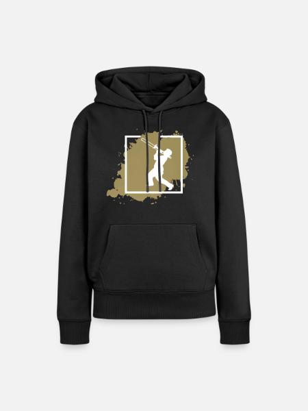 posaune - Frauen Premium Bio Hoodie - Schwarz