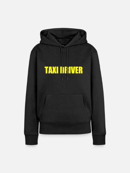 Taxi driver - Frauen Premium Bio Hoodie - Schwarz