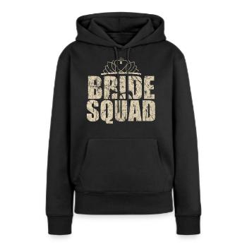 Junggesellinnenabschied - Frauen Premium Bio Hoodie - Schwarz - Vorne - Julia (174cm)