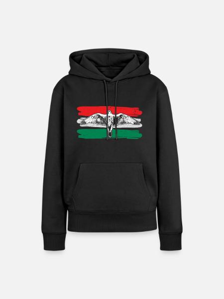 Ungarn Herkunft Geschenkidee - Frauen Premium Bio Hoodie - Schwarz
