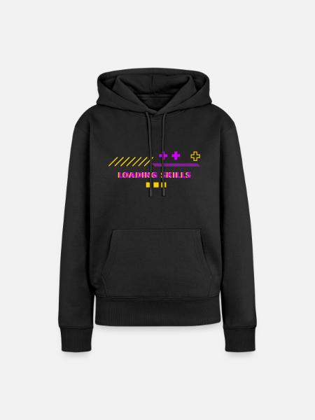 Loading Skills - Women’s Premium Organic Hoodie - black