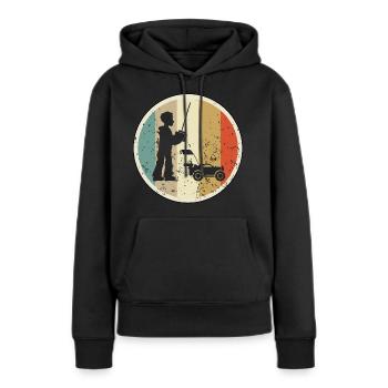 RC Rennauto Buggy Racer Ferngesteuertes Auto - Frauen Premium Bio Hoodie - Schwarz - Vorne - Julia (174cm)